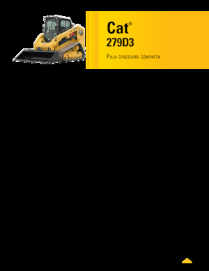 Chargeurs compacts Caterpillar 279D Serie 3 Deltalader
