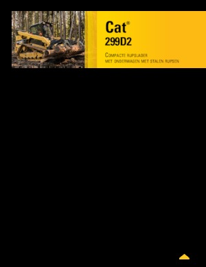 Chargeurs compacts Caterpillar 299D2