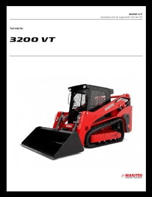 Chargeurs compacts Manitou 3200VT
