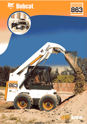Chargeurs compacts Bobcat 863 G H