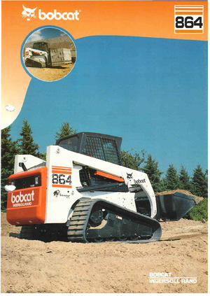 Chargeurs compacts Bobcat 864 G