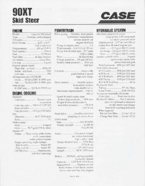 Chargeurs compacts Case 90XT 