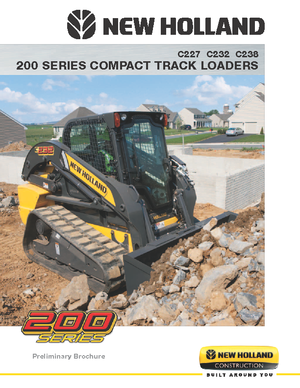 Chargeurs compacts New Holland C232