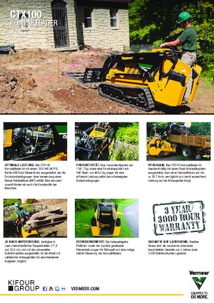 Chargeurs compacts Vermeer CTX100