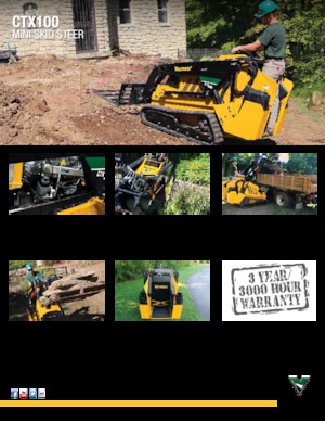 Chargeurs compacts Vermeer CTX100