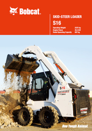 Chargeurs compacts Bobcat Earthforce S16