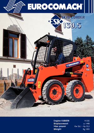 Chargeurs compacts Eurocomach ESK 130.5