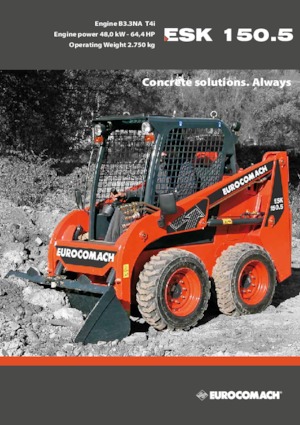 Chargeurs compacts Eurocomach ESK 150.5