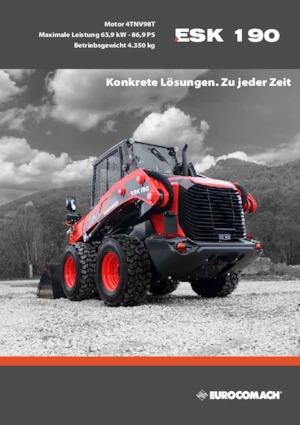 Chargeurs compacts Eurocomach ESK 190