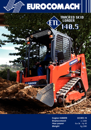 Chargeurs compacts Eurocomach ETL 140.5