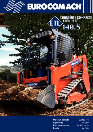 Chargeurs compacts Eurocomach ETL 140.5