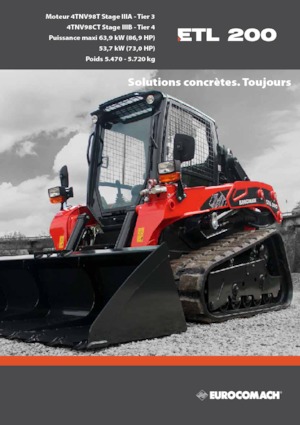 Chargeurs compacts Eurocomach 20 TL