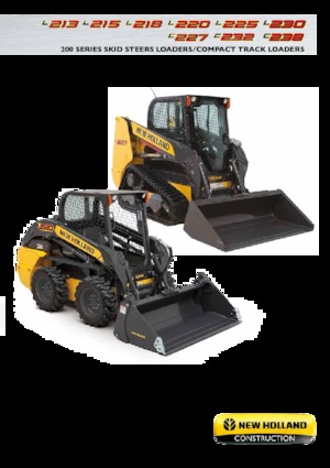 Chargeurs compacts New Holland L220