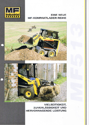 Chargeurs compacts MF Industrial MF 513