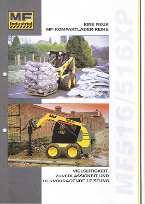 Chargeurs compacts MF Industrial MF 516 XP