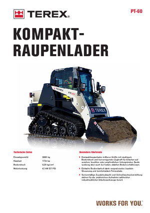 Chargeurs compacts Terex PT 60