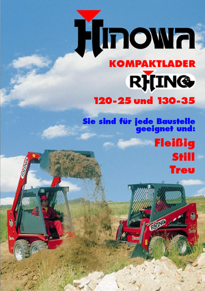 Chargeurs compacts Hinowa Rhino 130-35