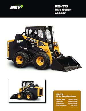 Chargeurs compacts ASV RS 75