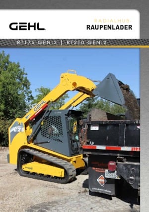 Chargeurs compacts Gehl RT 175 SXT Dual