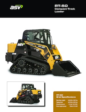 Chargeurs compacts ASV RT 50