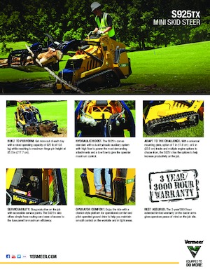 Chargeurs compacts Vermeer S925TX