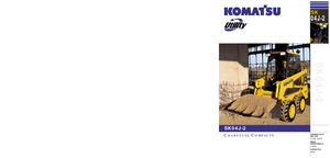 Chargeurs compacts Komatsu SK04J-2