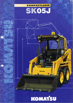 Chargeurs compacts Komatsu SK05J