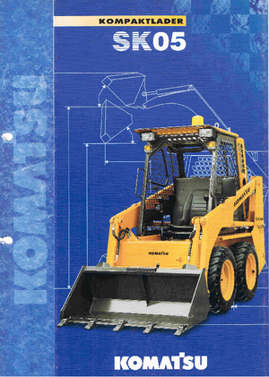 Chargeurs compacts Komatsu SK05