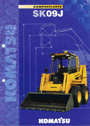 Chargeurs compacts Komatsu SK09J