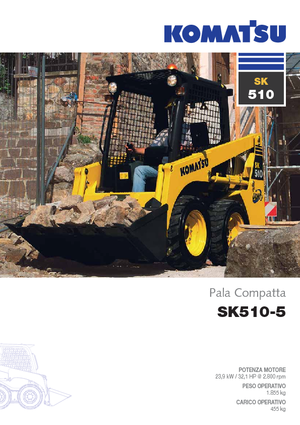 Chargeurs compacts Komatsu SK510-5