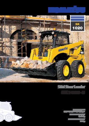 Chargeurs compacts Komatsu SK1020-5 Super Flow