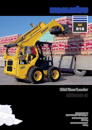 Chargeurs compacts Komatsu SK818-5E0