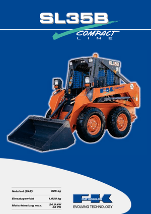 Chargeurs compacts Fiat Kobelco SL 35 B