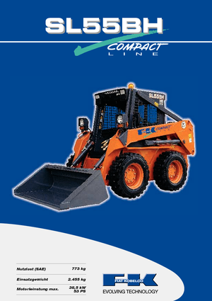 Chargeurs compacts Fiat Kobelco SL 55 BH