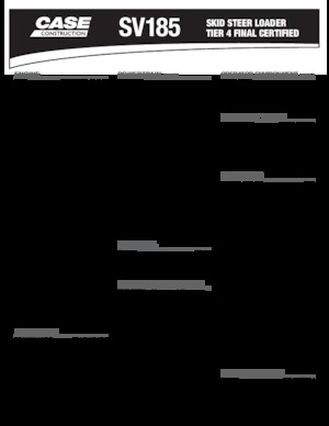 Chargeurs compacts Case SV185