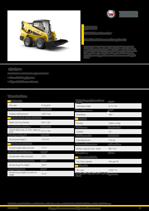 Chargeurs compacts Wacker Neuson SW28