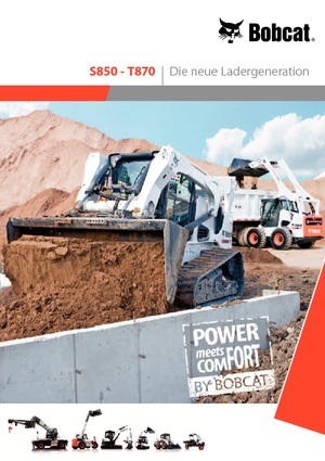 Chargeurs compacts Bobcat T870