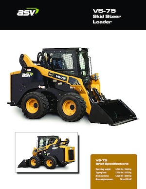 Chargeurs compacts ASV VS 75