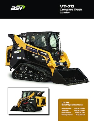 Chargeurs compacts ASV VT 70