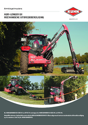 Faucheuses pour talus Kuhn Agri-Longer 4845 ML