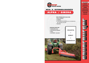 Faucheuses pour talus Sauerburger Omega 1600