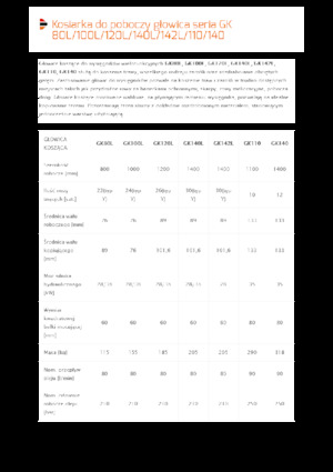 Faucheuses pour talus Pronar GK80L