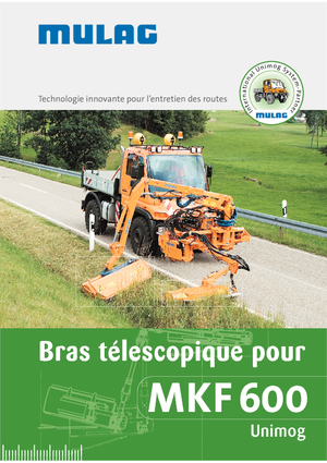 Faucheuses pour talus Mulag MKF 600