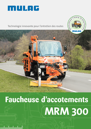 Faucheuses pour talus Mulag MRM 300