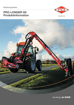 Faucheuses pour talus Kuhn Pro-Longer GII 5783 SPA