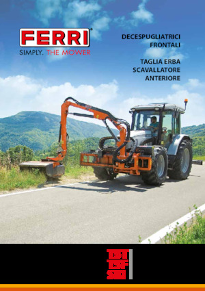 Faucheuses pour talus Ferri SKI DX-SX