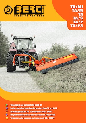 Faucheuses pour talus Berti TA/P 250