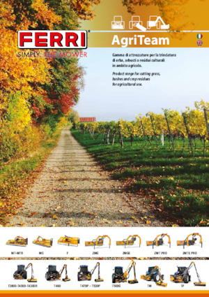 Faucheuses pour talus Ferri TP 600