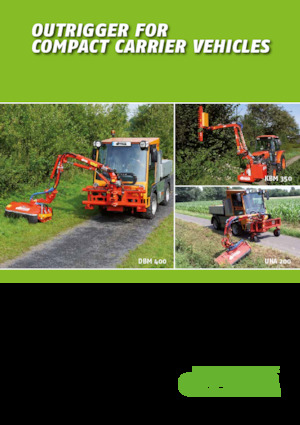 Faucheuses pour talus Dücker DBM 400 TMK 10