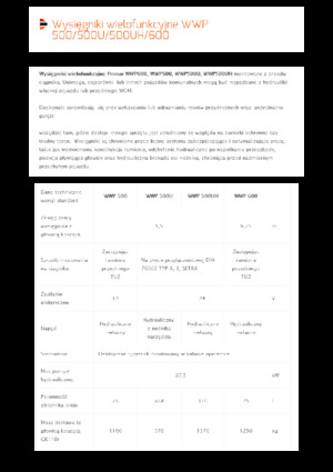 Faucheuses pour talus Pronar WWP 600